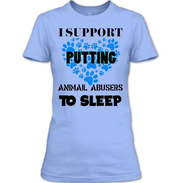 I Support Putting T Shirt, I Love My Dog T Shirt