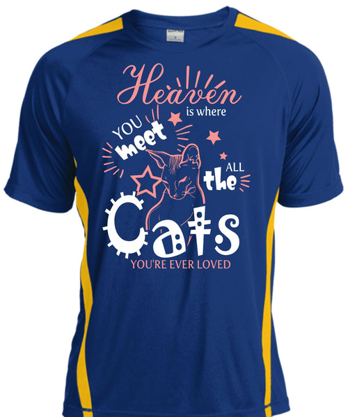 Heaven Is Where You Meet All The Cats T Shirt, You're Ever Loved T Shirt, Cool Shirt