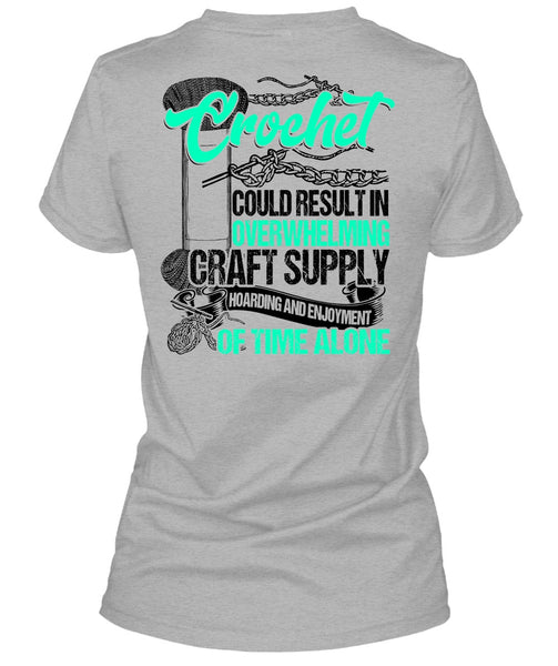 Crochet Could Result T Shirt, I Love Crochet T Shirt