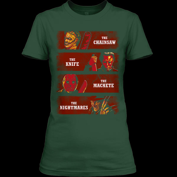 A black t-shirt with the shopify logo