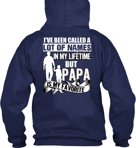 Papa Is My Favorite T Shirt, Being A Dad T Shirt
