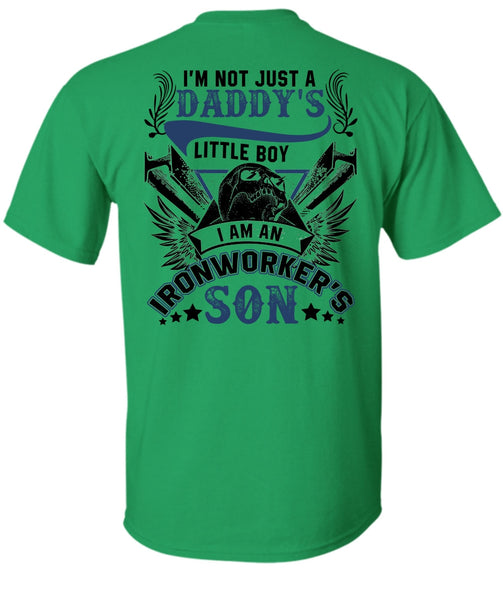 I Am An Ironworker's Son T Shirt, I Love Ironworker T Shirt