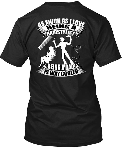 A black t-shirt with the shopify logo