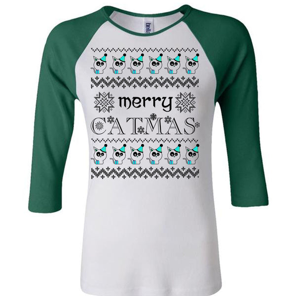Merry Catmas T Shirt, Happy New Year T Shirt, Awesome T-Shirts
