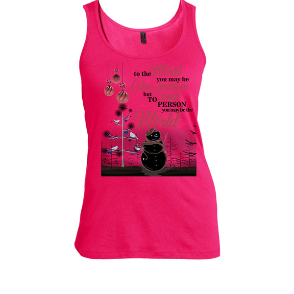 To The World You May Be One Person T Shirt, Coolest Merry Christmas T Shirt, Awesome t-shirts