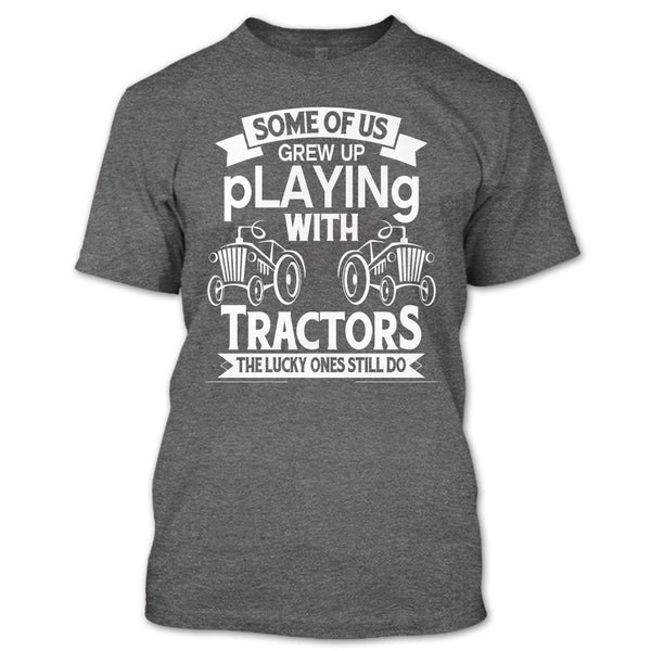 I'm A Farmer T Shirt, Playing With Tractors T Shirt