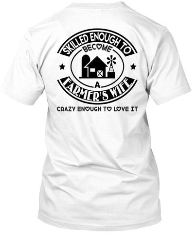 A black t-shirt with the shopify logo