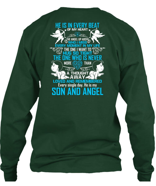 Beat Of My Heart T Shirt, Son And Angel T Shirt