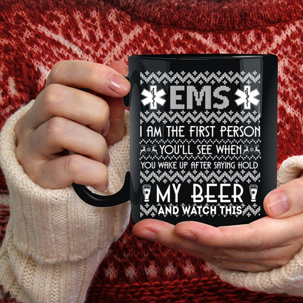 EMS Coffee Mug, Christmas Gift For Nurses Coffee Cup
