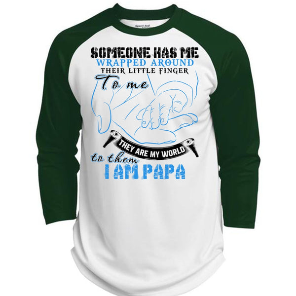 I Am Papa T Shirt, I Love Papa T Shirt, Awesome T-Shirts  (Polyester Game Baseball Jersey)