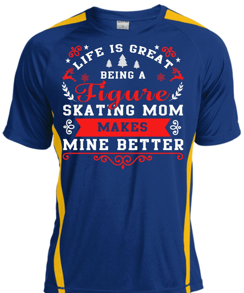 Being A Figure Skating Mom T Shirt, Calls Me A Mom T Shirt, Cool Shirt
