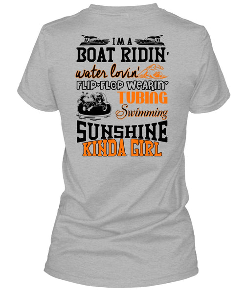 Swimming Sunshine Kinda Girl T Shirt, I Love Swimming T Shirt