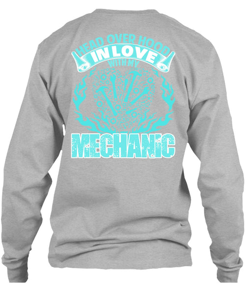 In Love With My Mechanic T Shirt, I Love Mechanic T Shirt