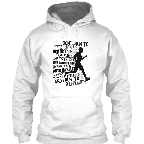 I Don't Run To Win Races T Shirt, Coolest Runner T Shirt