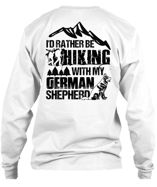I'd Rather Be Hiking T Shirt, I Love Hiking T Shirt