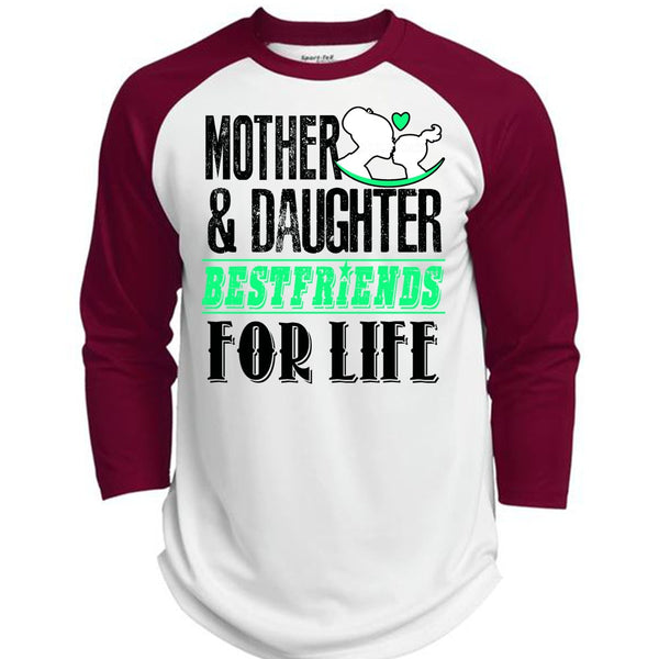 Mother And Daughter Best Friends T Shirt, I Love Mom T Shirt, Awesome T-Shirts  (Polyester Game Baseball Jersey)