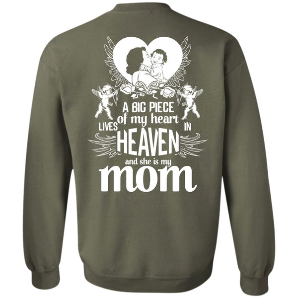 Lives Heaven T Shirt, I Love Mom Sweatshirt