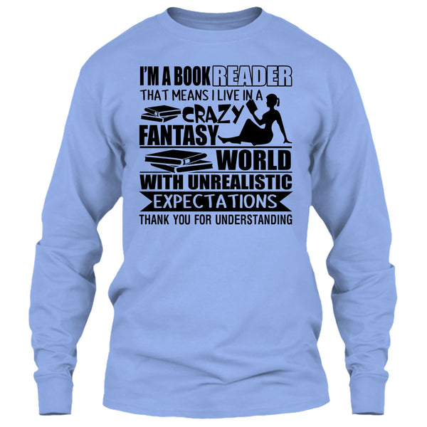 I'm A Book Reader T Shirt, Coolest Book Reader T Shirt