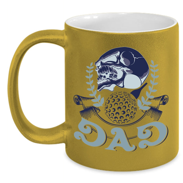 Cool Gift For Golf Dad Coffee Mug, Golf Dad Accent Mug