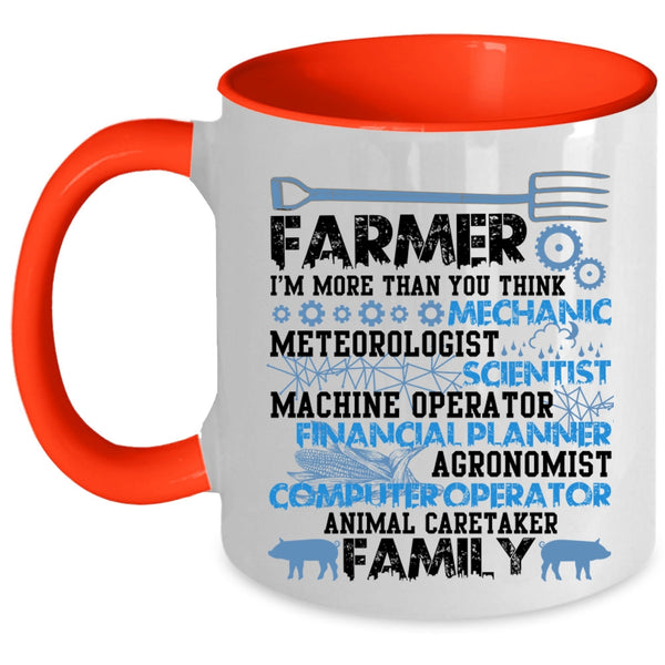 Animal Caretaker Family Coffee Mug, Farmer Accent Mug