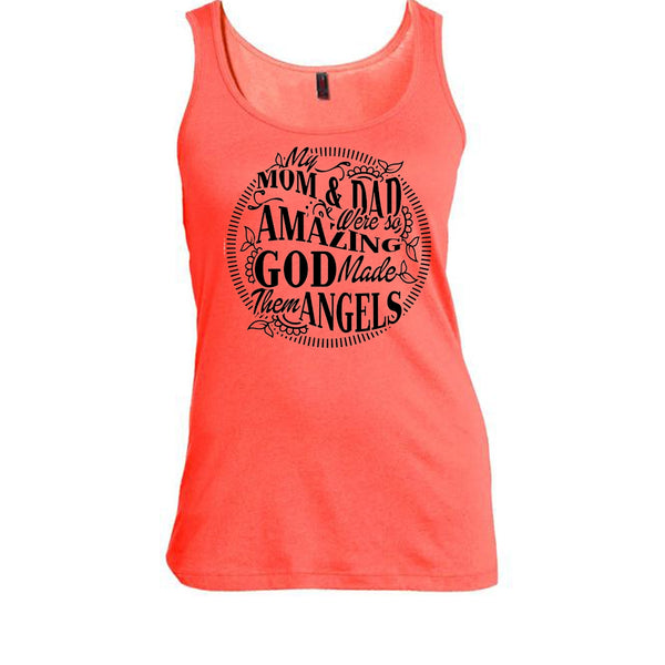 My Mom & Dad T Shirt, Coolest Mom And Dad Tank Top