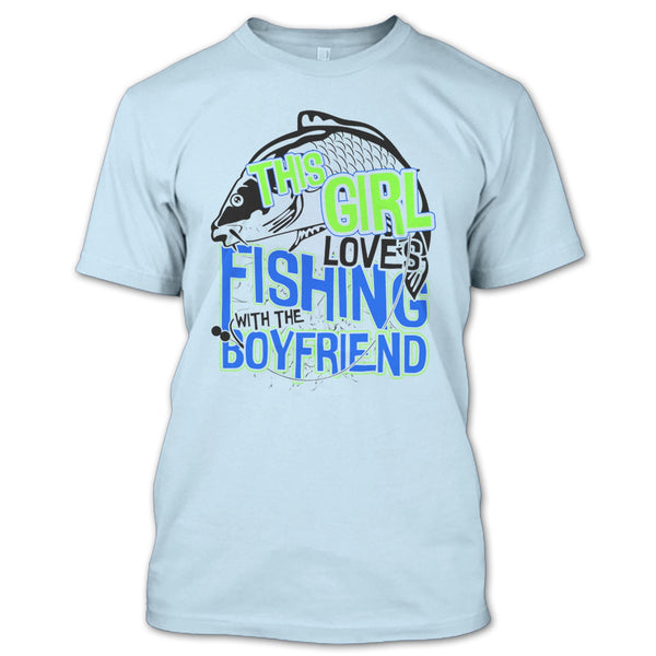 This Girl Loves Fishing T Shirt, Coolest Fishing T Shirt