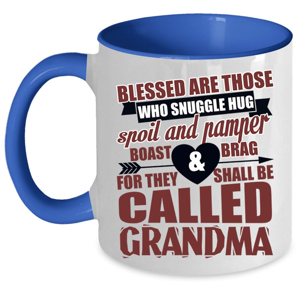 Cute Grandma Coffee Mug, They Shall Be Called Grandma Accent Mug