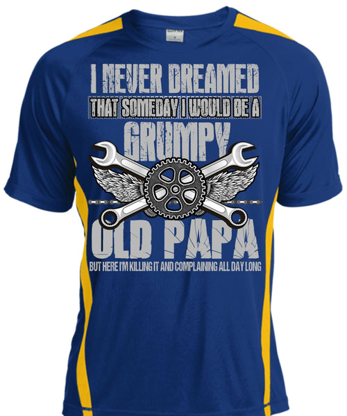 I Would Be A Grumpy Old Papa T Shirt, I Never Dreamed T Shirt, Cool Shirt