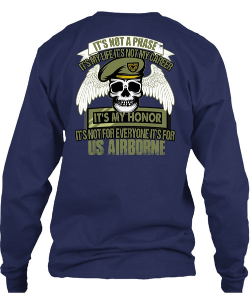 It's For US Airborne T Shirt, It's Not My Career T Shirt