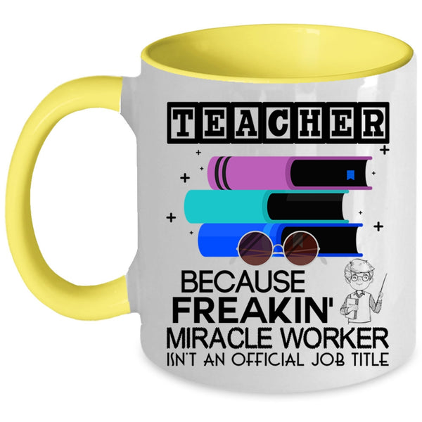 Awesome Gift For Teachers Coffee Mug, Teacher Accent Mug