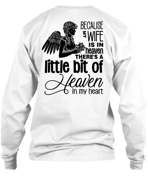 My Wife Is In Heaven T Shirt, My Heart T Shirt