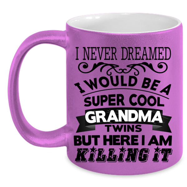 Grandma Twins Coffee Mug, I Would Be A Cool Grandma Twins Accent Mug