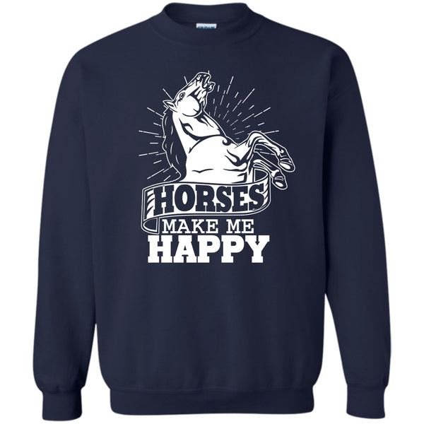 I Love Horses T Shirt, Coolest Equestrian Sweatshirt