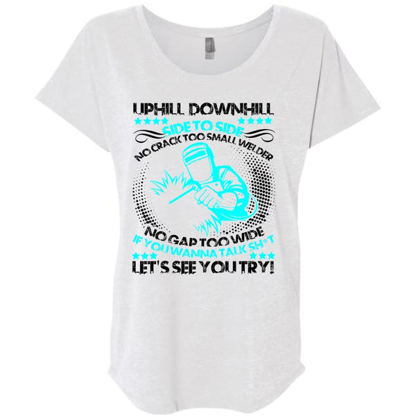 No Crack Too Small Welder T Shirt, I Love Welding T Shirt, Awesome T-Shirts