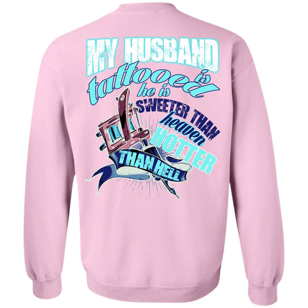 I Love Husband T Shirt, My Husband Is Tattooed Sweatshirt