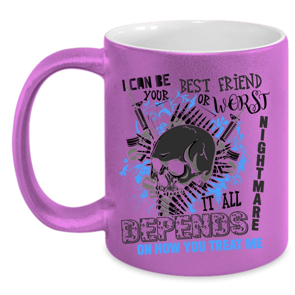 Cool Friends Coffee Mug, I Can Be Your Best Friend Accent Mug