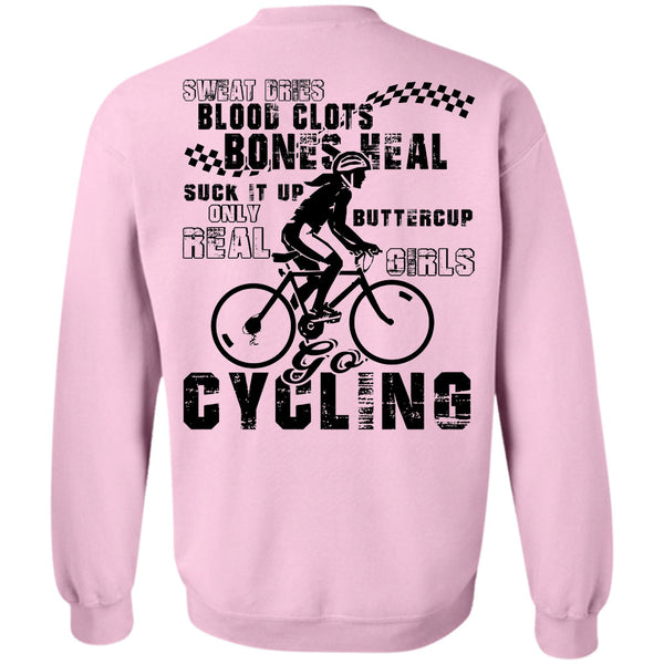 Being A Biker T Shirt, Only Real Girl Cycling Sweatshirt