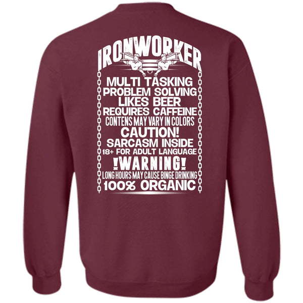 Likes Beer T Shirt, I Love Ironworker Sweatshirt