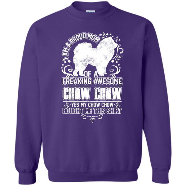 Awesome Chow Chow T Shirt, Chow Chow Mom Sweatshirt