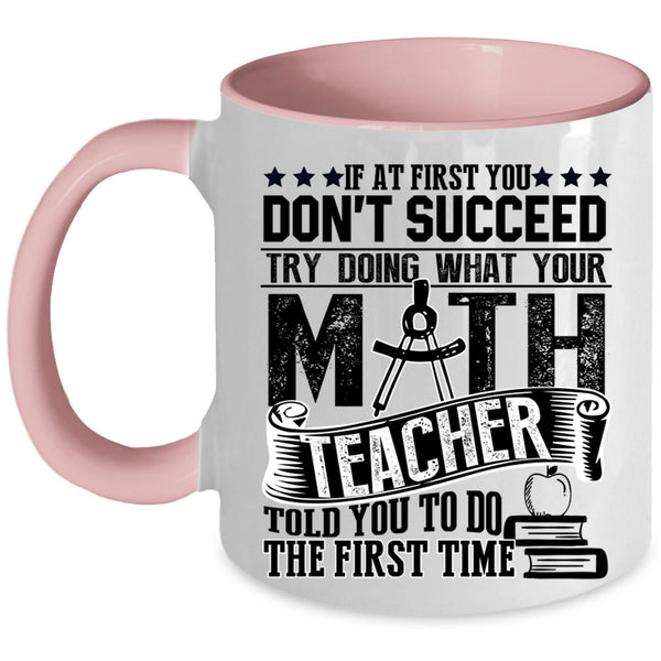 Awesome Math Teachers Coffee Mug, Math Teacher Accent Mug