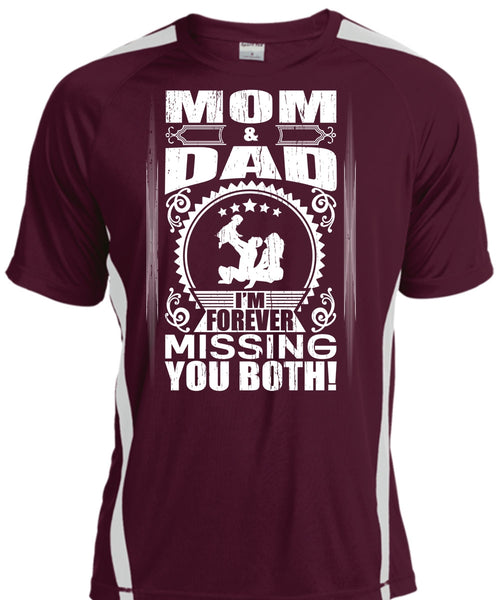 Mom And Dad T Shirt, I'm Forever Missing You Both T Shirt, Cool Shirt