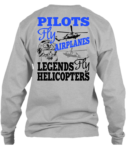 Pilots Fly Airplanes T Shirt, I Love Pilot T Shirt