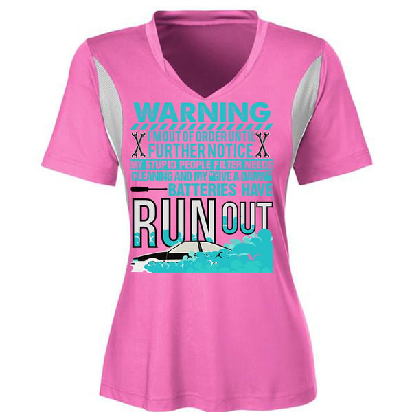 Batteries Have Run Out T Shirt, I Love Mechanic T Shirt, Awesome T-Shirts