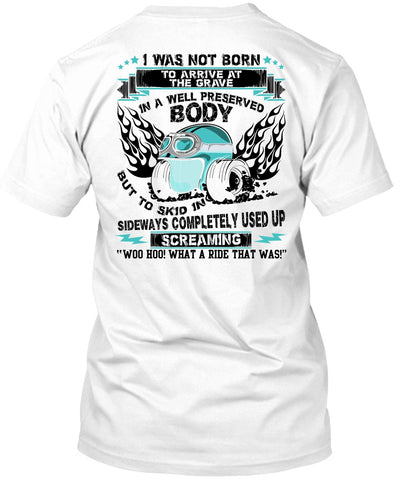 A black t-shirt with the shopify logo