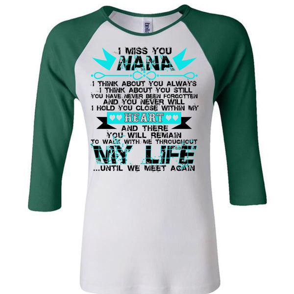 I Miss You Nana T Shirt, I Love Nana T Shirt, Awesome T-Shirts