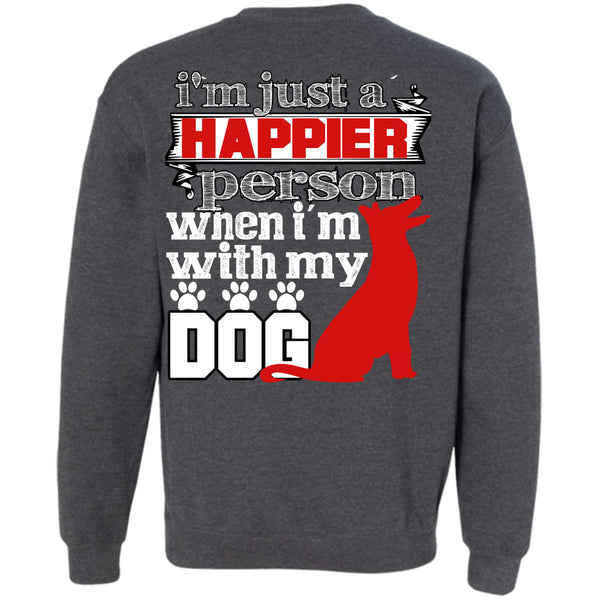 I'm With My Dog T Shirt, I Love My Dog Sweatshirt