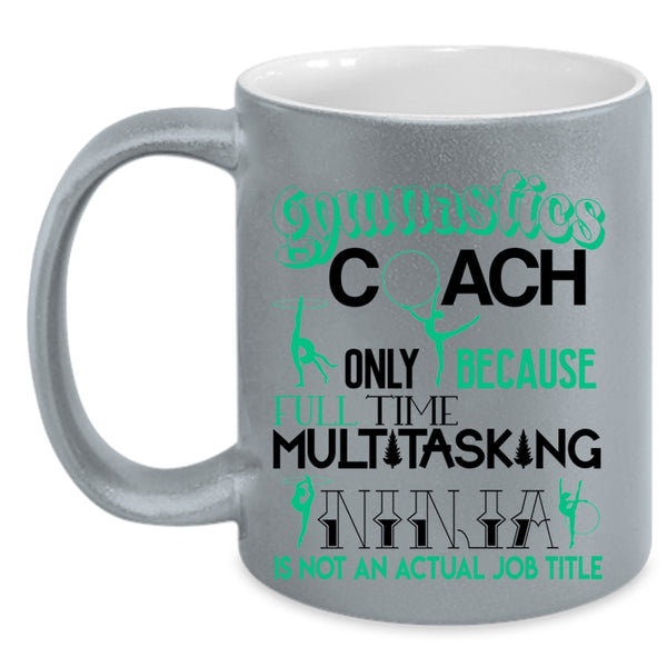 Cute Gift For Gymnastics Coach Coffee Mug, Gymnastics Coach Accent Mug
