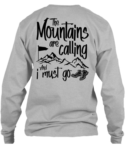 The Mountains Are Calling T Shirt, I Love Hiker T Shirt