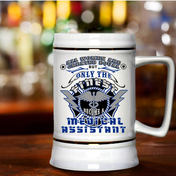 Gift For My Wife Beer Stein 22oz, Become A Medical Assistant Beer Mug