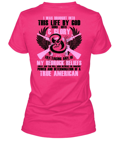 God Guns T Shirt, I Love Gunning T Shirt
